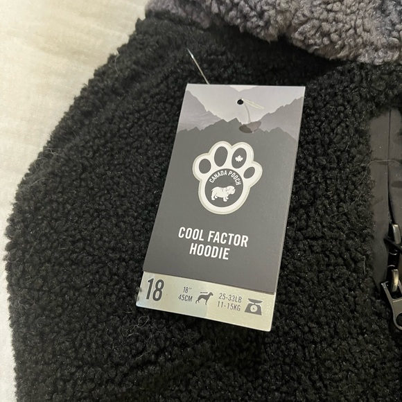 Canada Pooch Cool Factor Black/Grey Size 18 - Picture 5 of 6